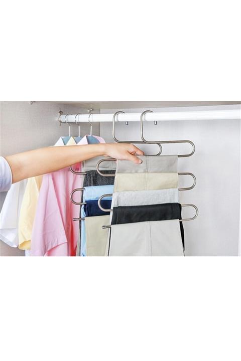 Firsat Ayi Fırsat Ayı Etek Askısı Pantolon Askısı 1 Ad Dolap Içi Düzenleme Askı