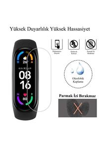 Xiaomi Mi Band 3-4-5-6 Tam Kaplayan Ekran Koruyucu Jelatin