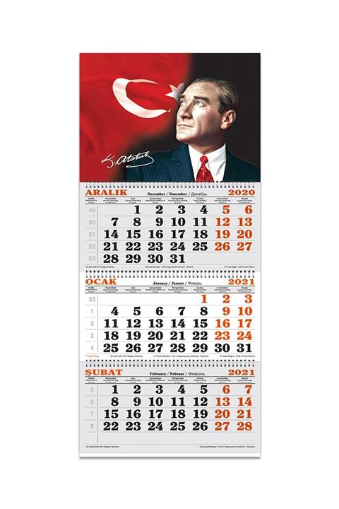 KESKİN COLOR 2022 Spiralli Gemici Takvimi 33x86 Cm