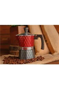 DetoksHome Bambum Diamante Moka Pot 3 Fincan