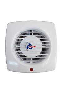 PrestijMagaza Beyaz Nisa Luce 100 Mm 12 Watt Aspilatör Banyo Ve Mutfak Havalandırma