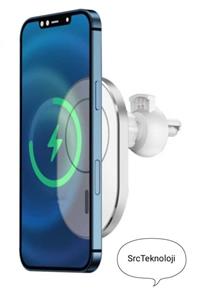 Fogy Iphone 13 Pro Max Magsafe Kablosuz Araç Manyetik Şarj Aleti 15w