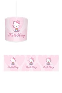 CİCİ TASARIM ÜRÜNLERİ Pembe Hello Kitty Çocuk Bebek Odası Avize