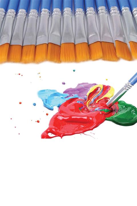 indirimsepeti Akrilik Boya Fırçası 20 Adet