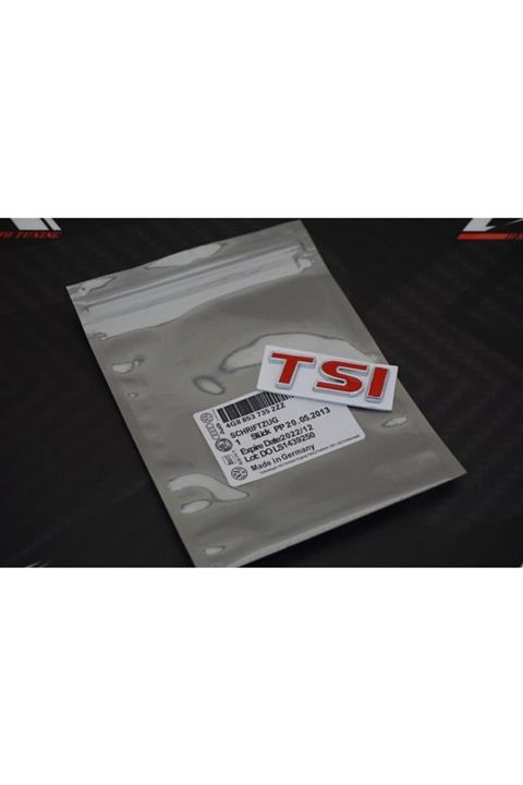 Volkswagen Tsi Bagaj Krom Metal 3m 3d Logo Amblem