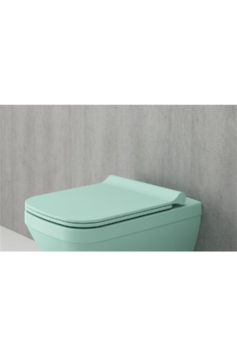 Bocchi Bocchı Tuttı Slım Klozet Kapağı - Mat Mint Yeşil