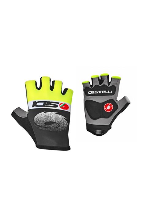 Sidi Sarı Kısa Parmak Bisiklet Eldiveni