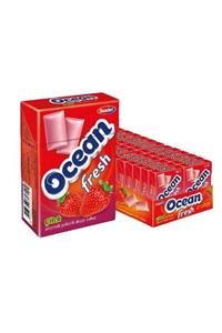 SAADET Ocean Fresh Kutu Sakız Çilek 20 Ad X 12 gr