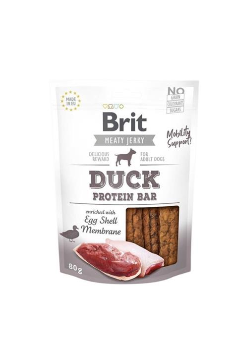 Brit Care Protein Bar Ördekli Yumurta Kabuğu Katkılı Köpek Ödülü 80gr
