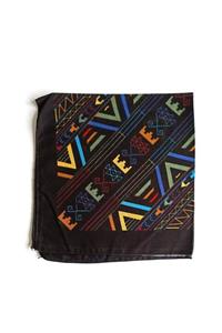 indirimsepeti Siyah Kilim Desenli Bandana Fular