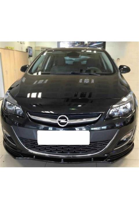 stuning Opel Astra J Ön Tampon Lipi Plastik Parlak Siyah 2011-2015