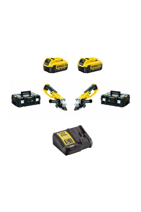 Dewalt Xrtool 2 Adet Dcg412nt Şarjlı Avuç Taşlama