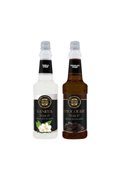 By Tüfekçi Vanilya Ve Çikolata Şurubu 750 ml Avantajlı Ikili