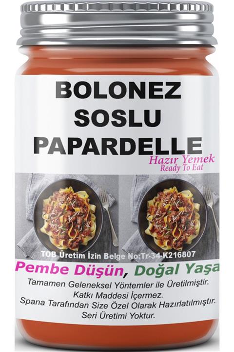 SPANA Bolonez Soslu Papardelle Ev Yapımı Katkısız 330gr