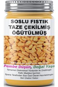 SPANA Soslu Fıstık Taze Çekilmiş Öğütülmüş Ev Yapımı Katkısız 125gr