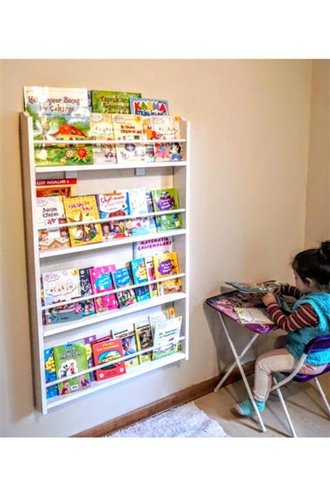 Woodesign Montessori Kitaplık 4 Raflı