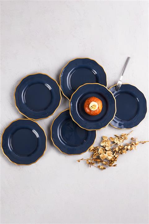 Karaca Empire Antrasit 6lı Pasta Seti