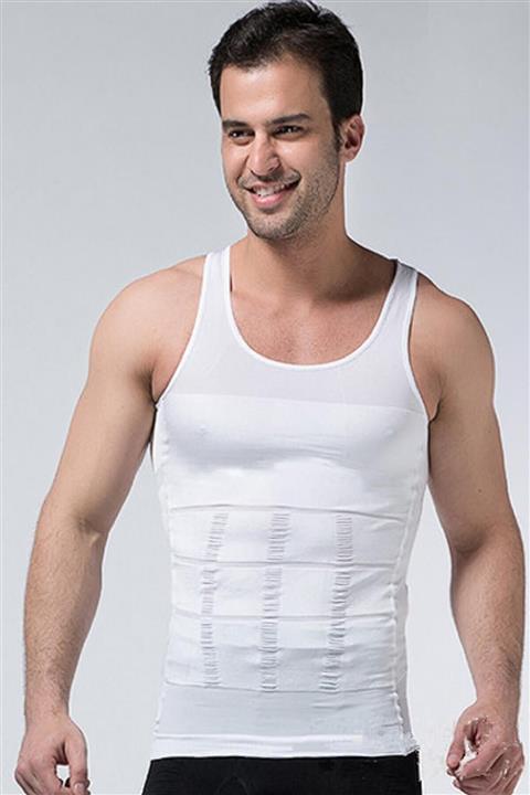 bejamonti Erkek Korse Atlet Beyaz