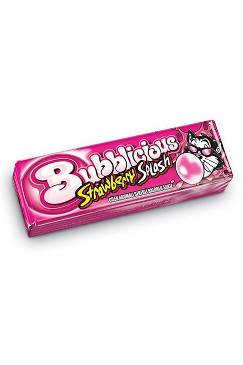 KENT Bubblicious Strawberry Çilek Sakız 38 gr