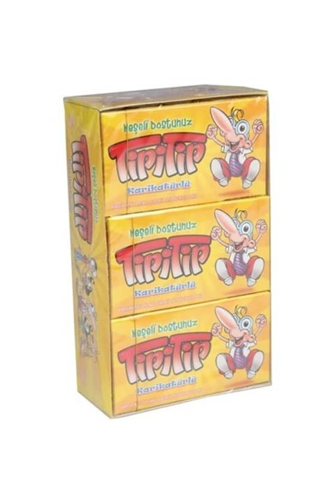 KENT Tipitip Sakız Karışık Meyve Aromalı 27 Gr X 12 Li