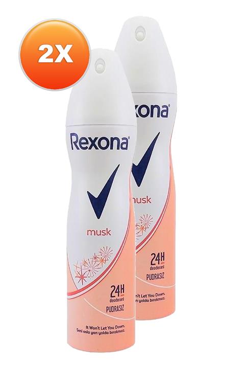 Rexona Musk 24h Kadın Deodorant 150 Ml. Ikili Paket