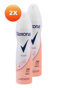 Rexona Musk 24h Kadın Deodorant 150 Ml. Ikili Paket