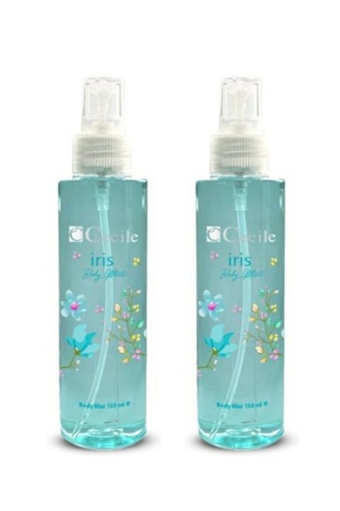 Cecile Body Mist Iris 150 ml X2