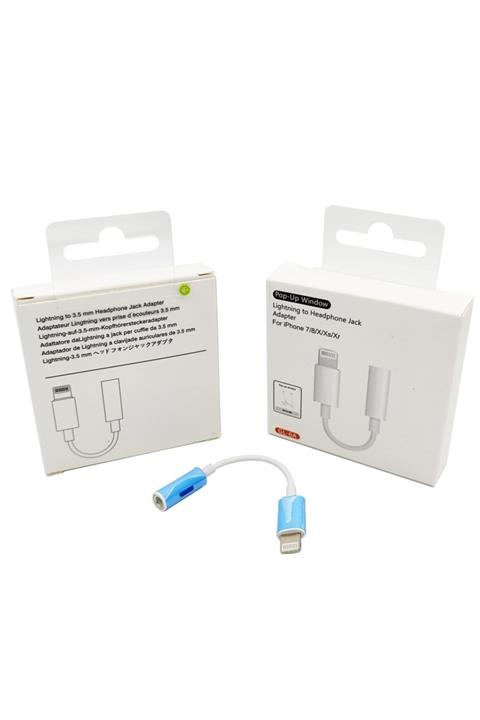 Red Apple Iphone Aux Dönüştürücü Kulaklık Jack Adapter Gl-6a