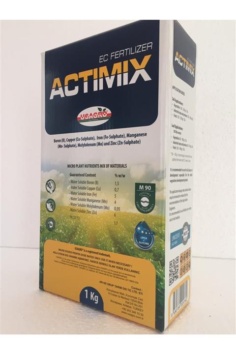 Usagro Actımıx Micro Bitki Besin Karışım Gübresi 1kg