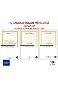 İş Bankası Kültür Yayınları Iş Bankası Yunan Mitolojisi 3 Kitap Set Hasan Ali Yücel Klasikler Homeros-ilyada-odysseia