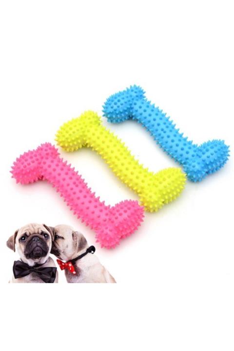 pratikbilgilerim Kemik Şekilli Köpek Diş Isırma Aparatı