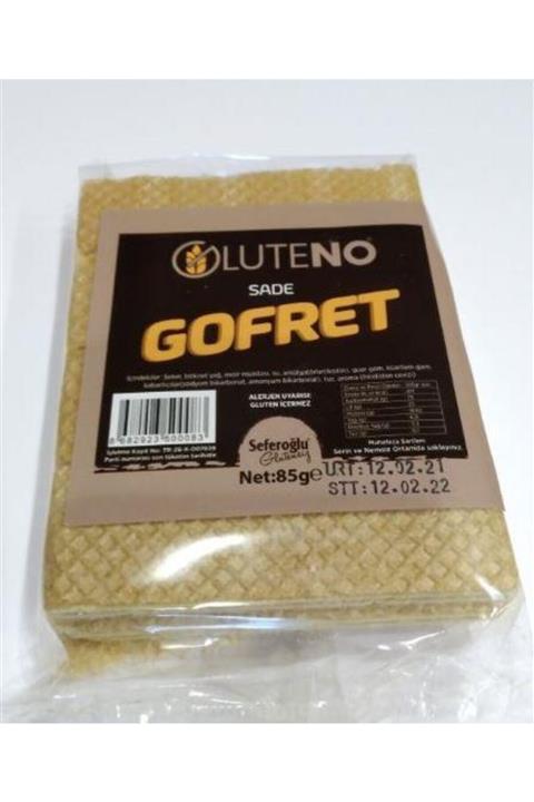 Seferoğlu Gluteno Seferoğlu Sade Gofret