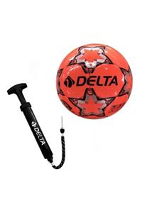 Delta Stapler 5 Numara Dikişli Futbol Topu + Top Pompası