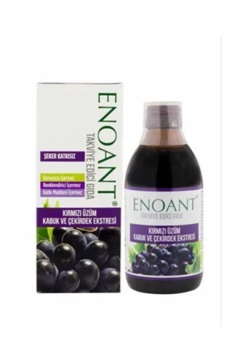 Enoant Üzüm Ekstresi Bağışıklık Yükseltici Resveratrol Kateşin Quersetin Içeren Solüsyon 250 ml