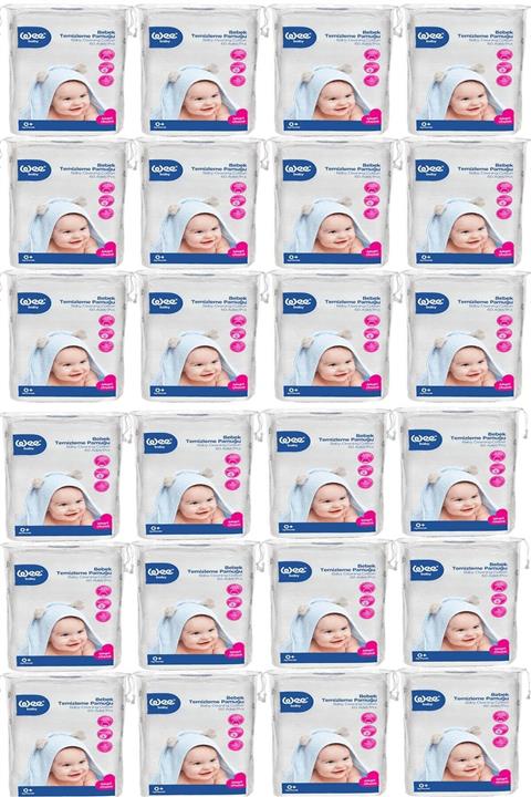 Wee Baby Bebek Temizleme Pamuğu 24 X 60'lı