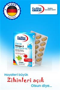 Eurho Vital Fish Oil Omega-3 Soft Chews For Kids 30 Kapsül