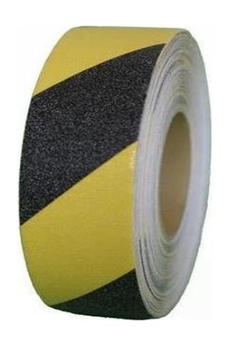 Mobee 50 Mm X 5 Mt Merdiven Zemin Kaydırmaz Sarı-siyah Bant 1410