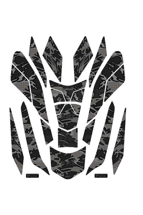 Calibrex Honda Pcx 2021 Tank Pad Set Desenli