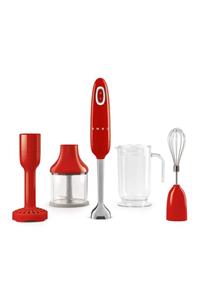 SMEG Kırmızı El Blender Set