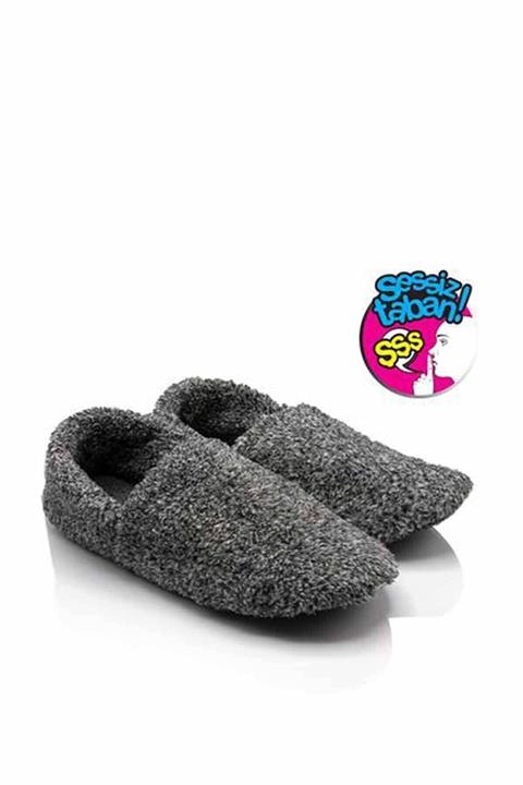 Twigy Cool Sessiz Taban Kışlık Ev Ayakkabısı