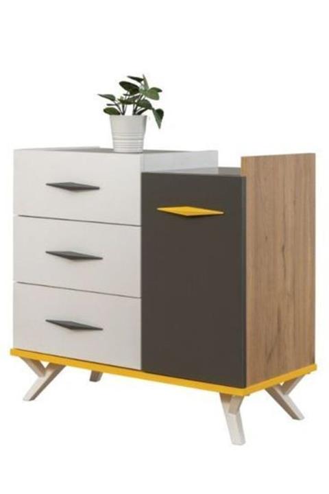 Setay Şifonyer, Giallo Genç Odası Dolaplı Şifonyer