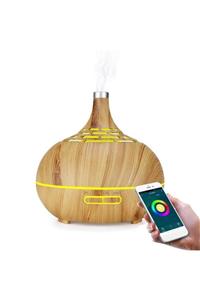 YOGİXO Smart Wifi Aroma Difüzör Ultrasonik 7 Renk Led Işıklı Aromatik Esans Akıllı Wifi Hava Nemlendirici