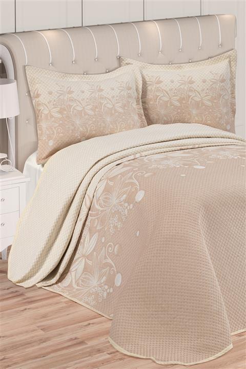 BİRHOME Floven Çift Kişilik Yatak Örtüsü