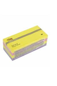 Postit 3m Yapışkanlı Not Kağıdı 38x51mm Ufak Boy 12'li Pk Canlı Renkler 653bn