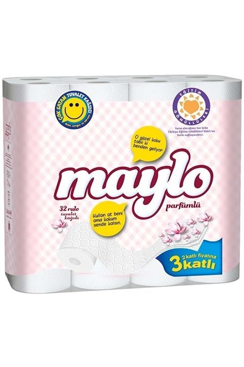 Maylo Kopya - Paket 3 Katlı Tuvalet Kağıdı 32'li