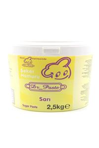 Dr.Paste Şeker Hamuru Sarı 2.5 kg