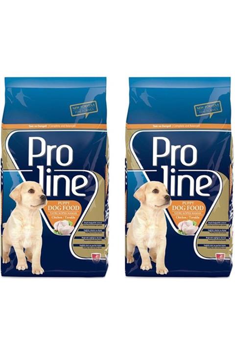 Pro Line Proline Puppy Chicken Tavuklu Yavru Köpek Maması 3 kg 2 Adet