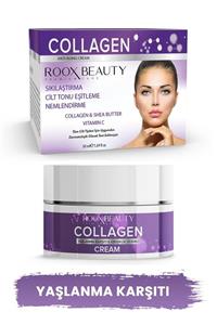 Roox Beauty Yaşlanma ve Kırışıklık Karşıtı Kolajen Gece Kremi – 50 ml  8682911020418