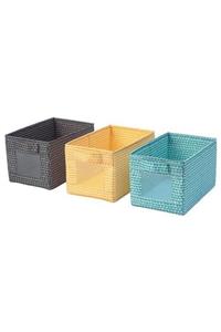 UN Quality Saklama Kutusu 3 Adet 18x27x17cm