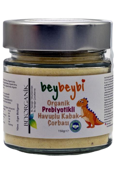 BEYBEYBİ Beyorganik Organik Prebiyotikli Havuçlu Kabak Çorbası